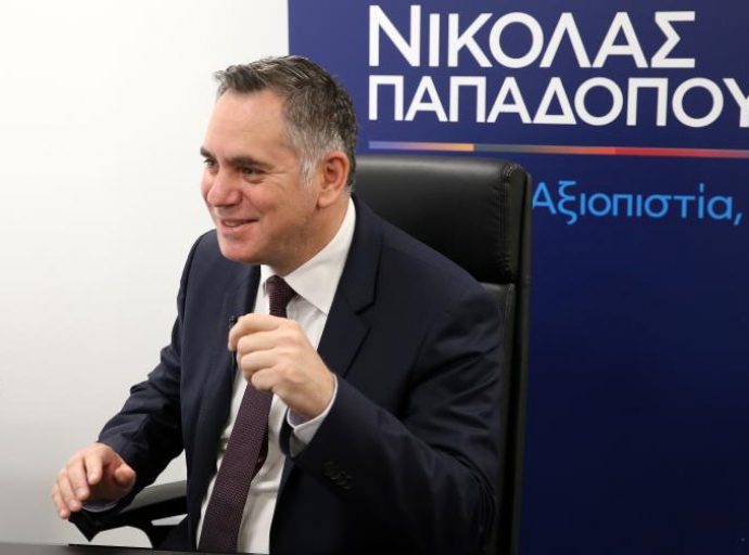 Παπαδόπουλος: Καθοριστική ευκαιρία οι εκλογές να αλλάξουμε όλα όσα θίγουν την αξιοπρέπεια μας